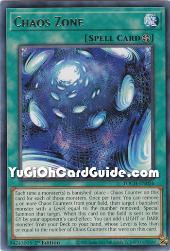 Yu-Gi-Oh Card: Chaos Zone