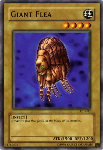 Yu-Gi-Oh Card: Giant Flea