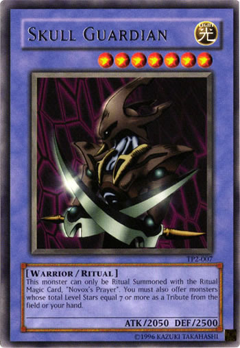Yu-Gi-Oh Card: Skull Guardian