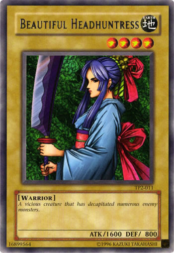 Yu-Gi-Oh Card: Beautiful Headhuntress