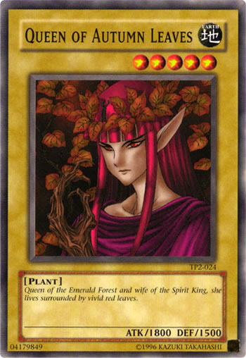 Yu-Gi-Oh Card: Queen of Autumn Leaves
