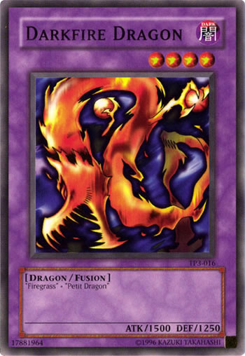 Yu-Gi-Oh Card: Darkfire Dragon