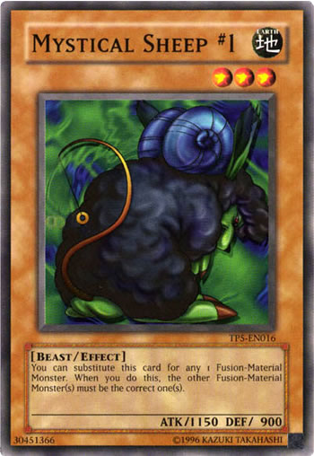 Yu-Gi-Oh Card: Mystical Sheep #1