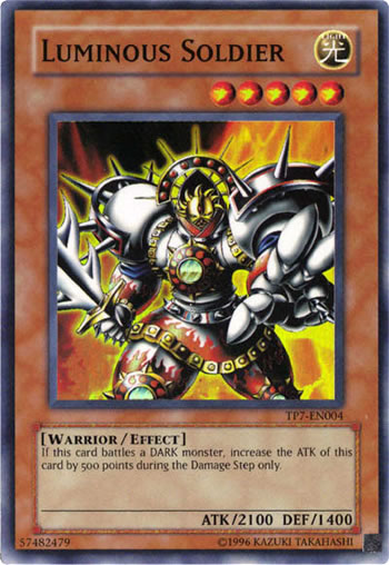 Yu-Gi-Oh Card: Luminous Soldier