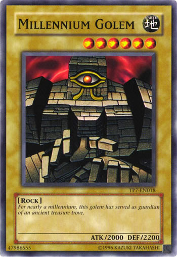 Yu-Gi-Oh Card: Millennium Golem