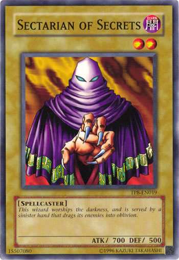 Yu-Gi-Oh Card: Sectarian of Secrets