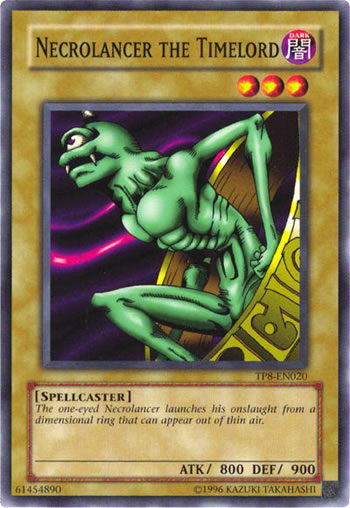 Yu-Gi-Oh Card: Necrolancer the Timelord