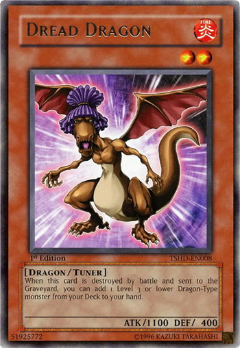 Yu-Gi-Oh Card: Dread Dragon