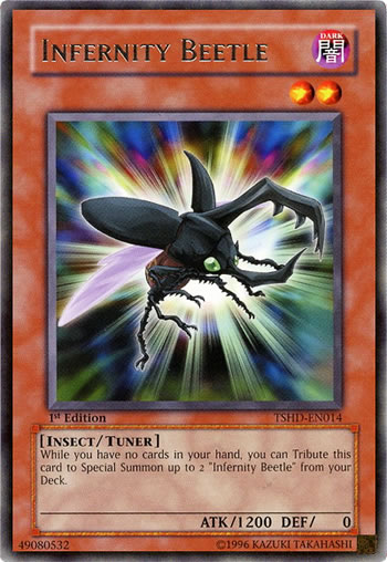 Yu-Gi-Oh Card: Infernity Beetle