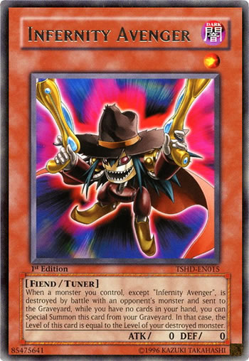 Yu-Gi-Oh Card: Infernity Avenger