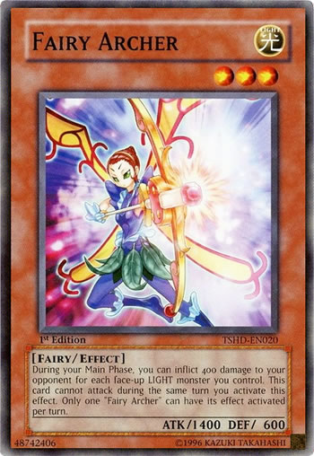 Yu-Gi-Oh Card: Fairy Archer