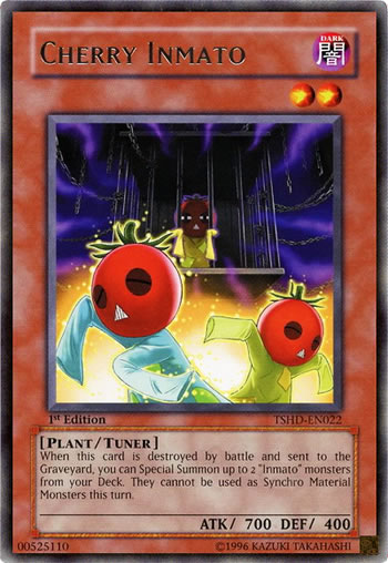 Yu-Gi-Oh Card: Cherry Inmato