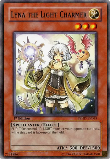 Yu-Gi-Oh Card: Lyna the Light Charmer