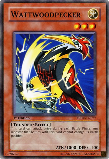 Yu-Gi-Oh Card: Wattwoodpecker