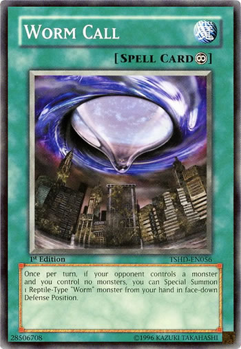 Yu-Gi-Oh Card: Worm Call