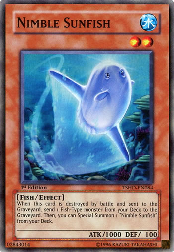 Yu-Gi-Oh Card: Nimble Sunfish