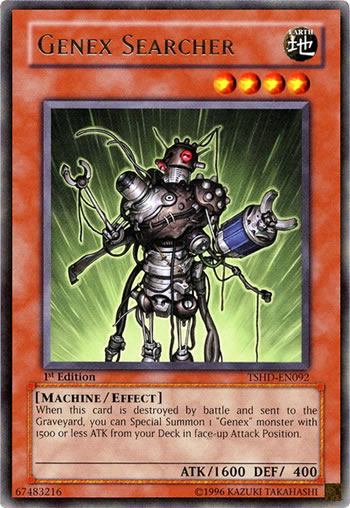 Yu-Gi-Oh Card: Genex Searcher