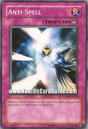 Yu-Gi-Oh Card: Anti-Spell