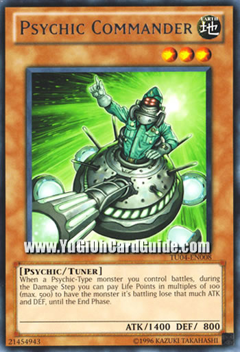 Yu-Gi-Oh Card: Psychic Commander