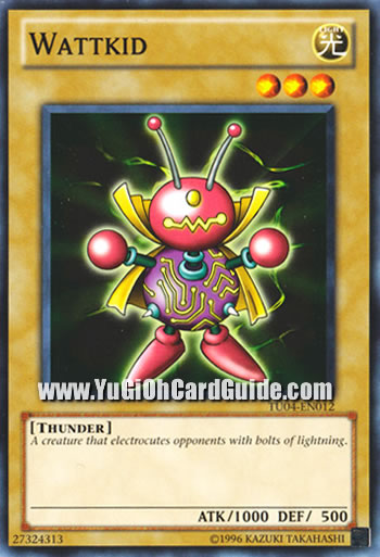 Yu-Gi-Oh Card: Wattkid (F.K.A. Oscillo Hero #2)