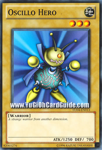 Yu-Gi-Oh Card: Oscillo Hero