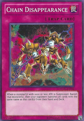 Yu-Gi-Oh Sparizione A Catena PGL2-IT064 Ultra Gold ITA Chain