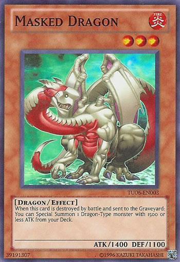 Yu-Gi-Oh Card: Masked Dragon
