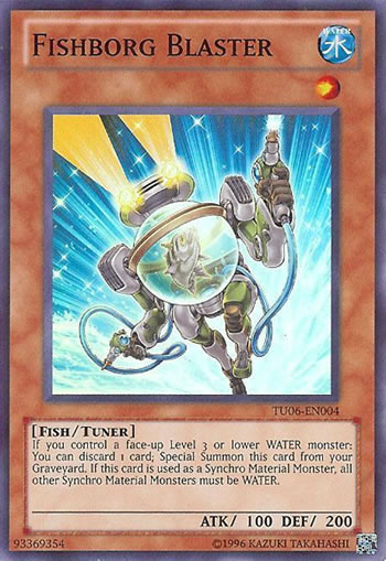 Yu-Gi-Oh Card: Fishborg Blaster