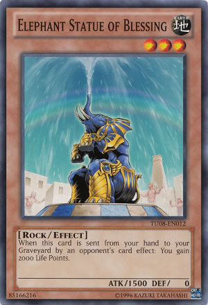 Yu-Gi-Oh Card: Elephant Statue of Blessing