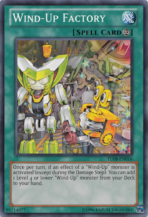 Yu-Gi-Oh Card: Wind-Up Factory