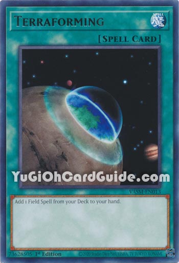 Yu-Gi-Oh Card: Terraforming