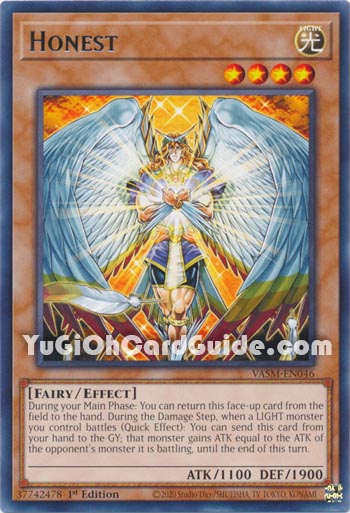 Yu-Gi-Oh Card: Honest