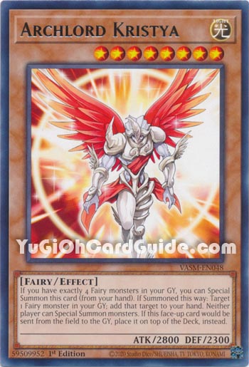 Yu-Gi-Oh Card: Archlord Kristya