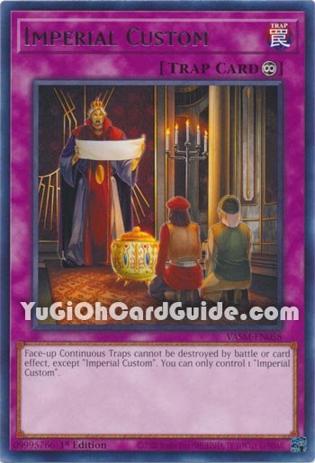 Yu-Gi-Oh Card: Imperial Custom