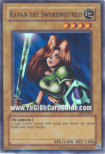 YuGiOh World Championship Series Card List with Pictures