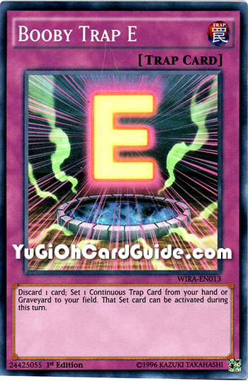 Yu-Gi-Oh Card: Booby Trap E