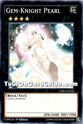 Yu-Gi-Oh Card: Gem-Knight Pearl