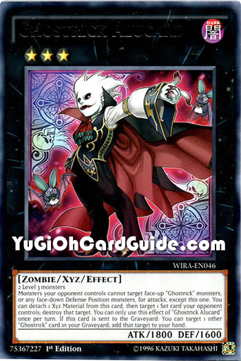 Yu-Gi-Oh Card: Ghostrick Alucard