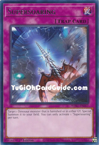 Yu-Gi-Oh Card: Supersoaring