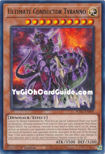 Yu-Gi-Oh Card: Ultimate Conductor Tyranno
