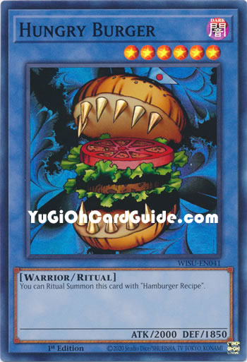 Yu-Gi-Oh Card: Hungry Burger