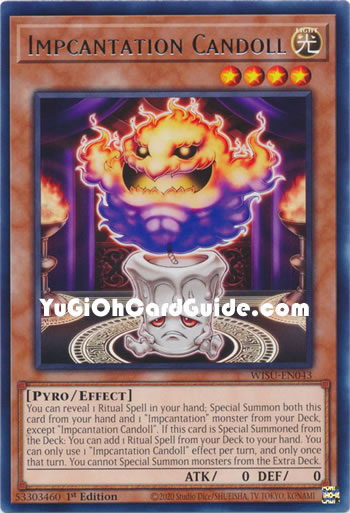 Yu-Gi-Oh Card: Impcantation Candoll