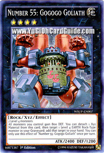 Yu-Gi-Oh Card: Number 55: Gogogo Goliath