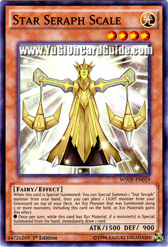Yu-Gi-Oh Card: Star Seraph Scale