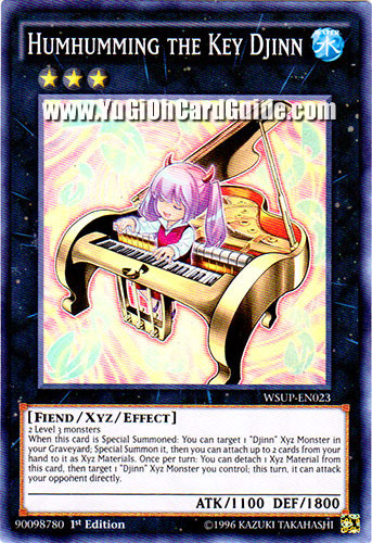 Yu-Gi-Oh Card: Humhumming the Key Djinn