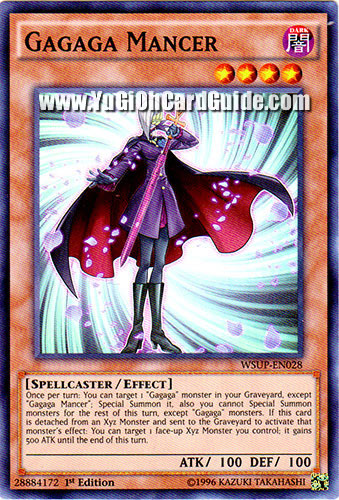 Yu-Gi-Oh Card: Gagaga Mancer