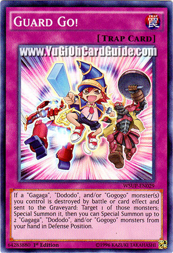 Yu-Gi-Oh Card: Guard Go!