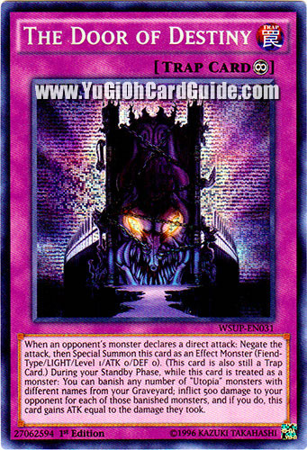 Yu-Gi-Oh Card: The Door of Destiny