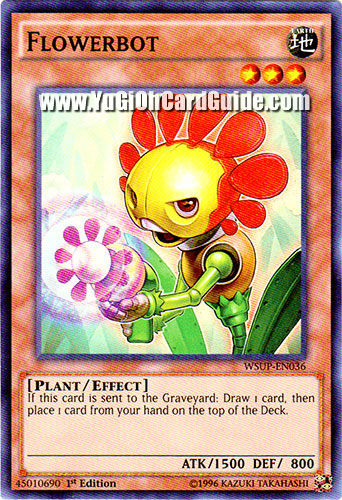 Yu-Gi-Oh Card: Flowerbot