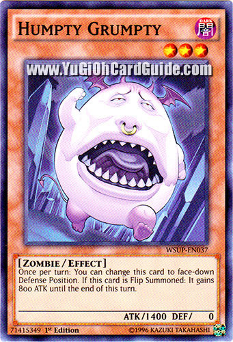 Yu-Gi-Oh Card: Humpty Grumpty